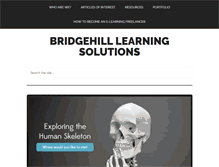 Tablet Screenshot of bridgehillls.com